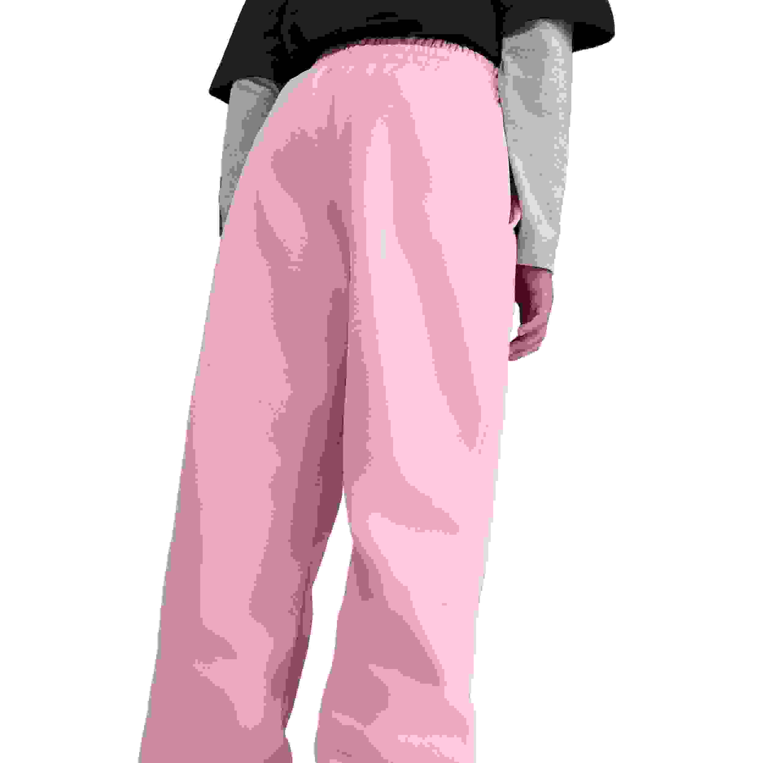 Nike Sportswear Club Fleece Big Girls' Pink Loose Sweatpants